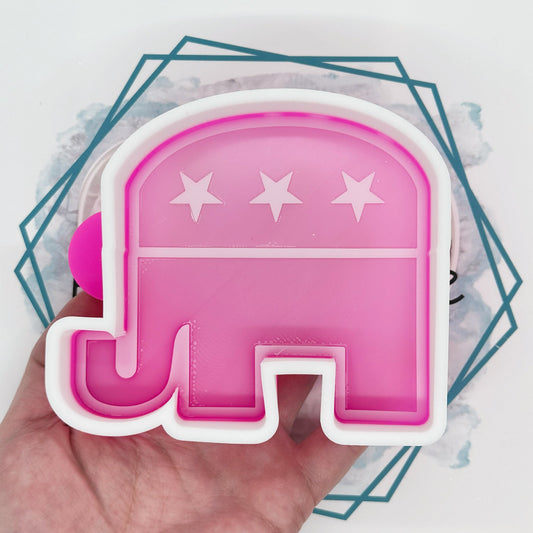 Elephant (Republican Party) Freshie Mold