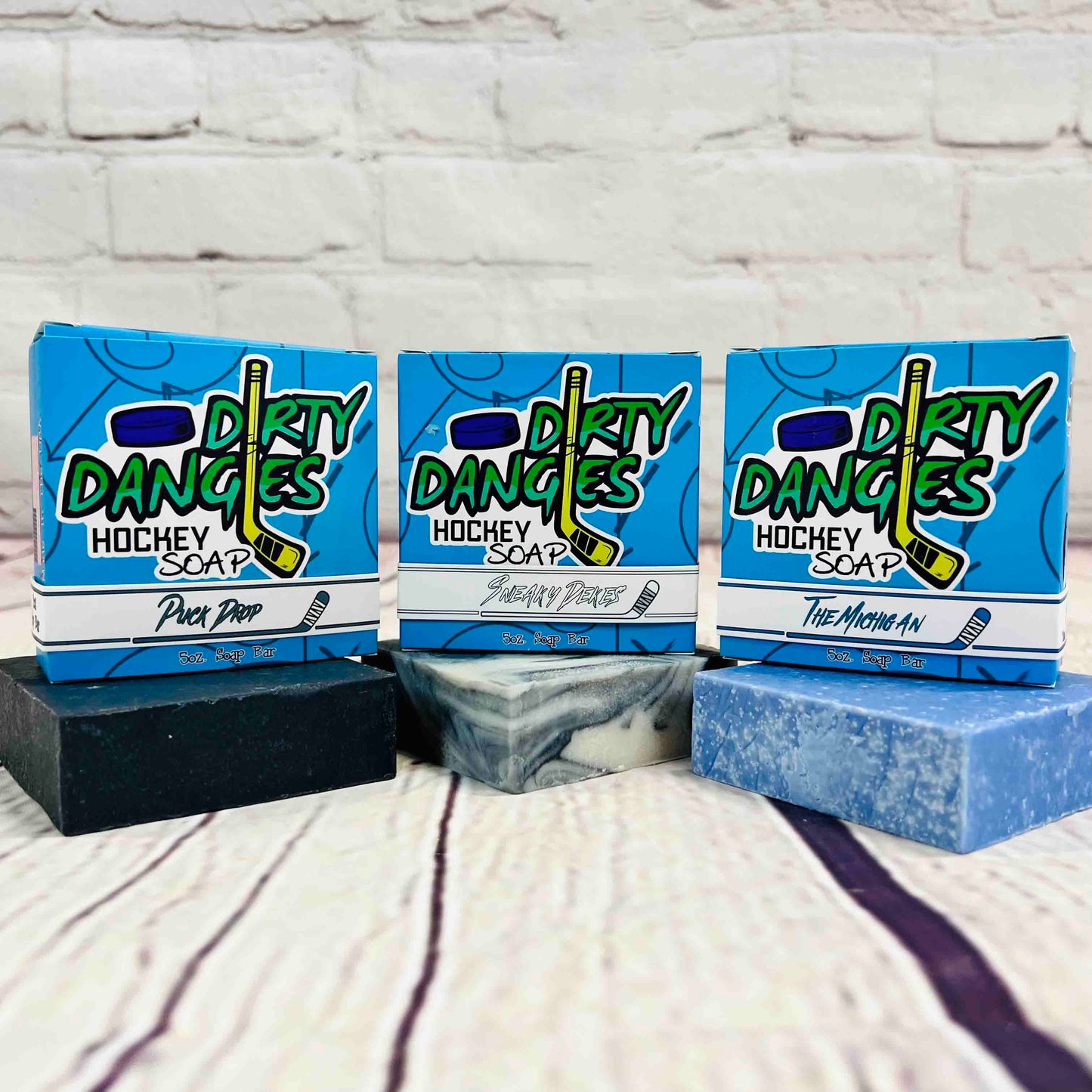 3 Pack Bundles - Dirty Dangles Hockey Soap Bars