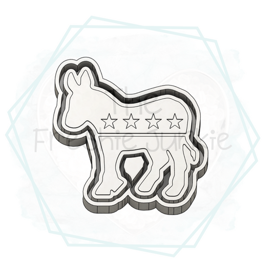 Donkey (Democratic Party) Freshie Mold