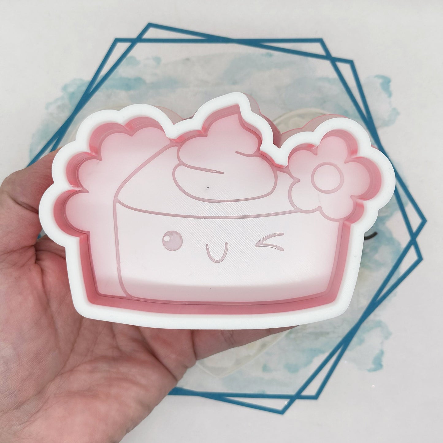 Retro Pie Slice Freshie Mold