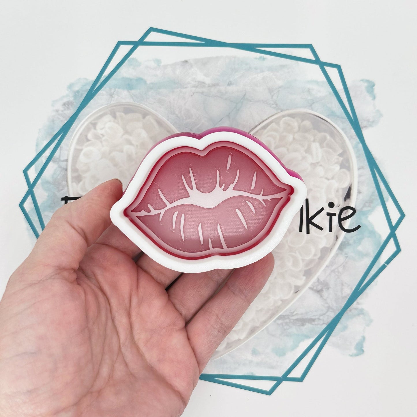 Lips VENT CLIP Freshie Mold