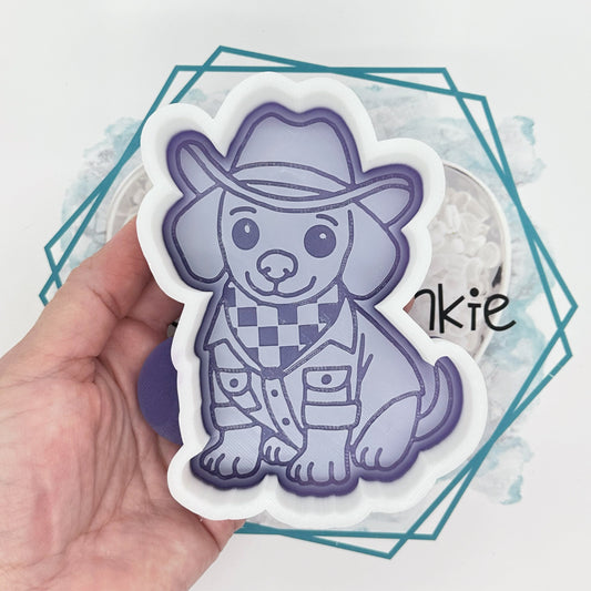 *NEW RELEASE* Western Pup Freshie Mold