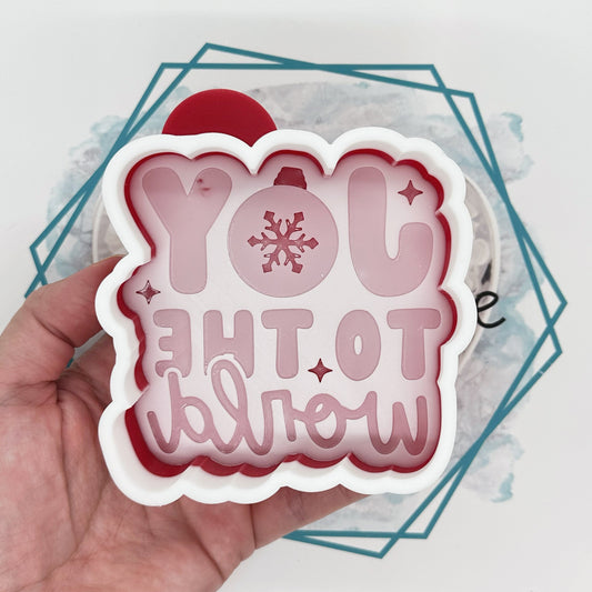 Joy to the World Freshie Mold