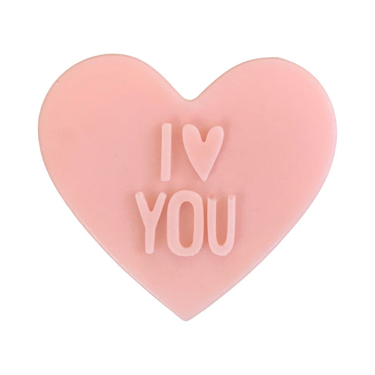 3D Large Valentine Heart "I Heart You" Soap