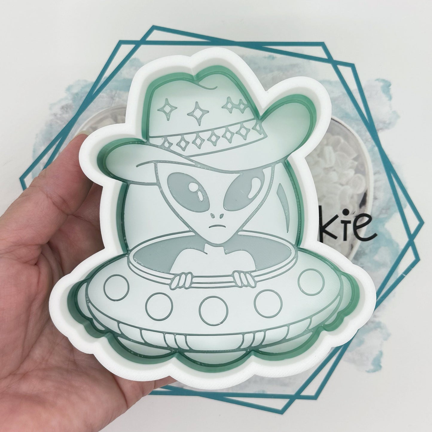 *NEW RELEASE* Cowboy Alien Freshie Mold