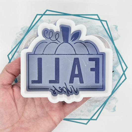 Fall Vibes (Pumpkin) Freshie Mold
