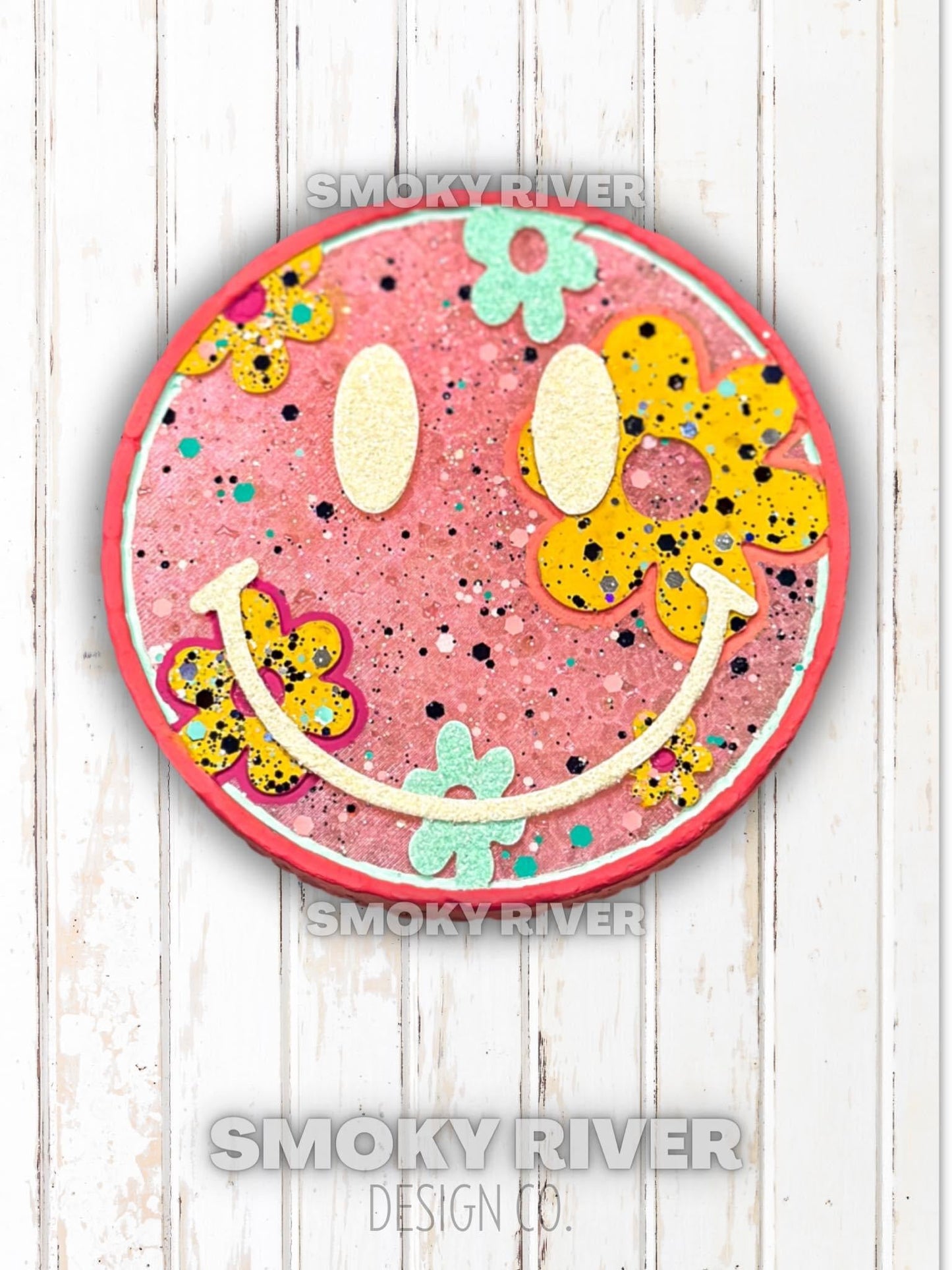Daisy Smiley Face Freshie Mold