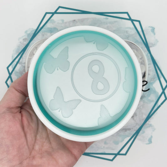 *NEW RELEASE* Butterfly 8 Ball Freshie Mold