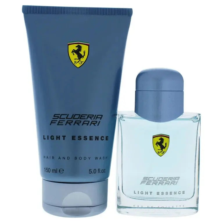 Ferrari Light Essence By Ferrari For Men 2Pcs Set EDT Spray