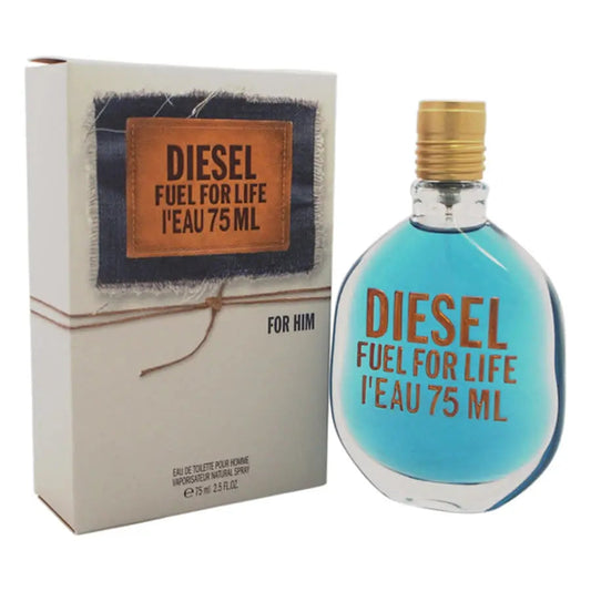 Fuel Life L'Eau By Diesel For Men 2.5oz Spray