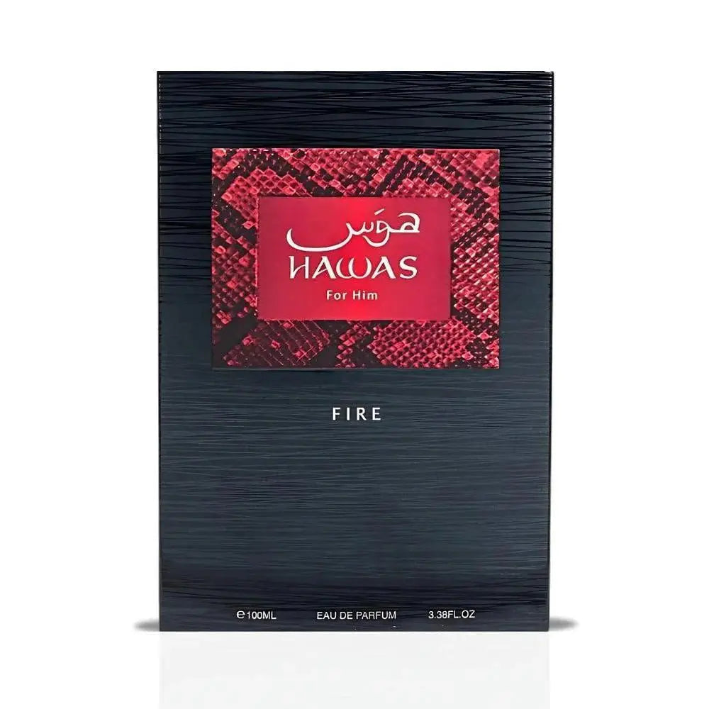 Hawas Fire By Rasasi For Unisex 3.4oz EDP Spray