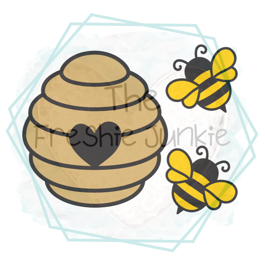 Bee & Hive Freshie Mold (SET)