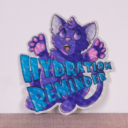Hydration Reminder vinyl sticker