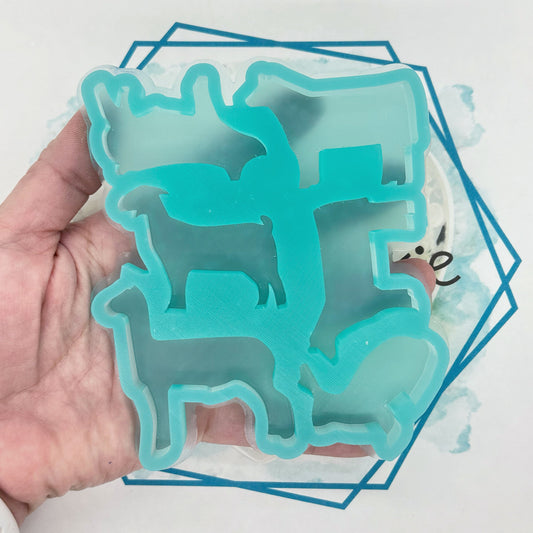Show Animals Wax Mold