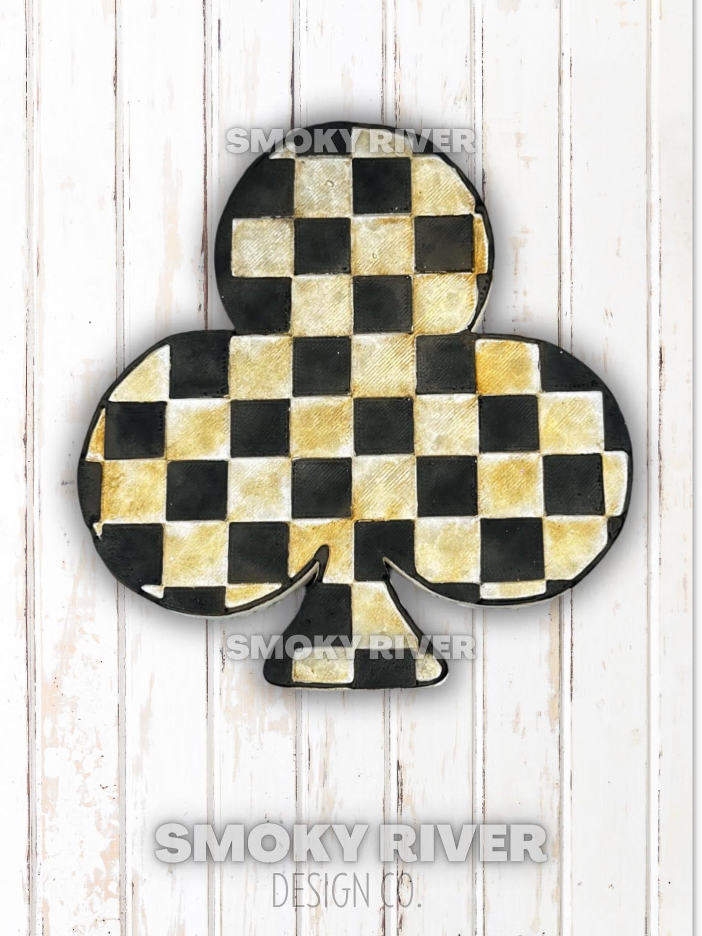 Checkered Club Freshie Mold