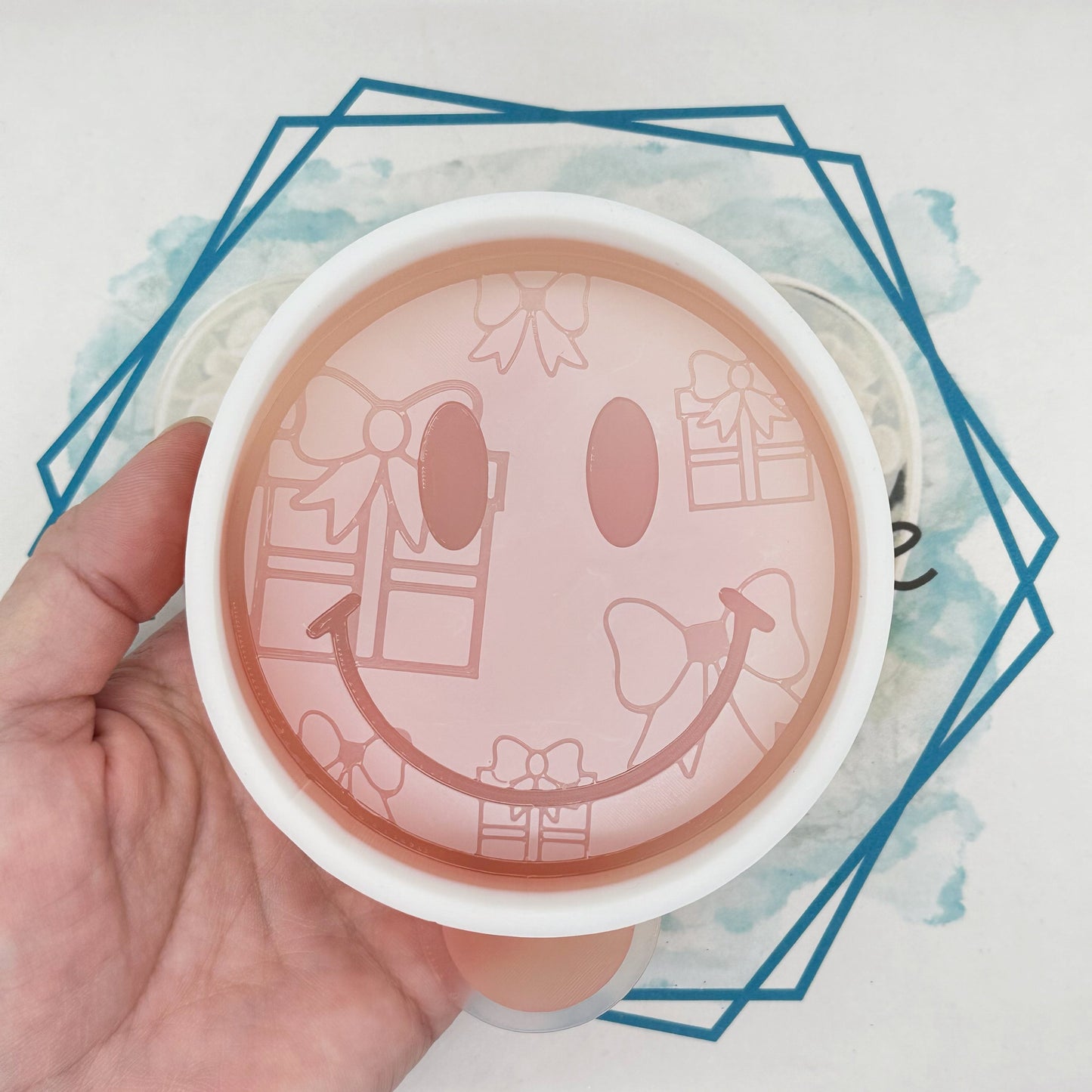 Presents and Bows Smiley Freshie Mold