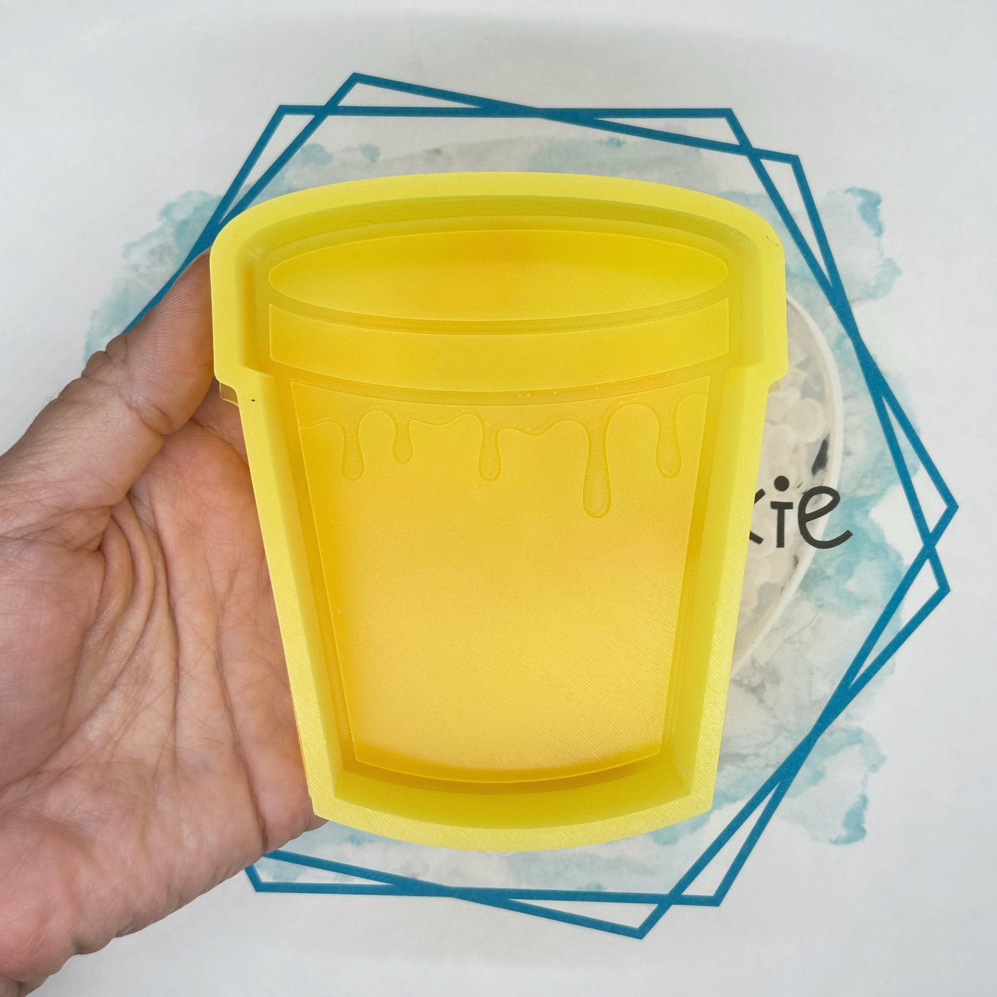 Ice Cream Drip Freshie Mold