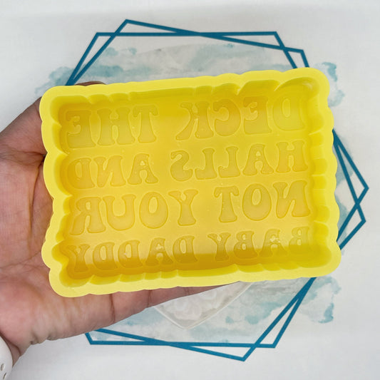 Deck the Halls Freshie Mold