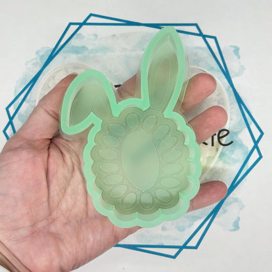 Concho Bunny Ears Freshie Mold