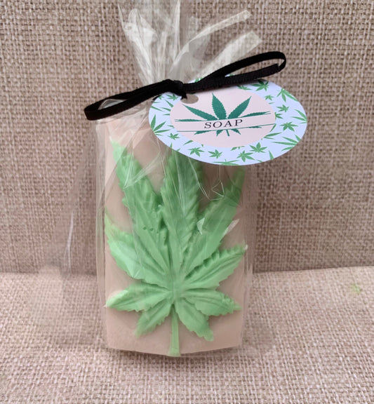 Cannabis Leaf Themed Soap | Novelty Soap