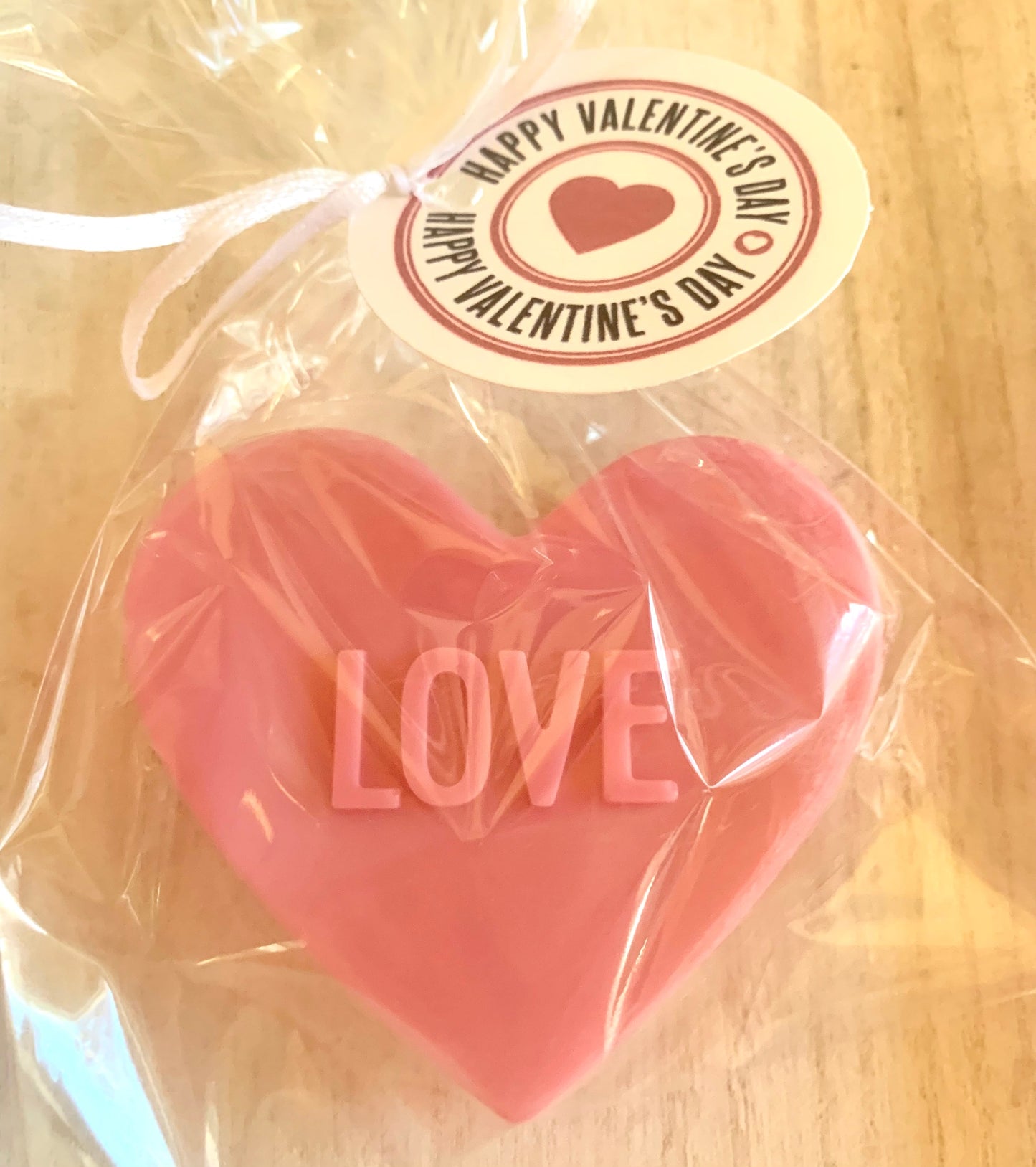 3D Large Valentine Candy "Love" Heart Soap