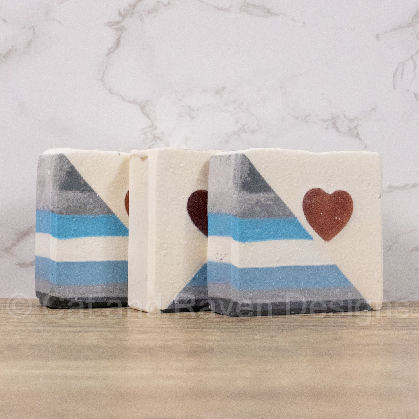 Demi God (demiboy pride flag) soap