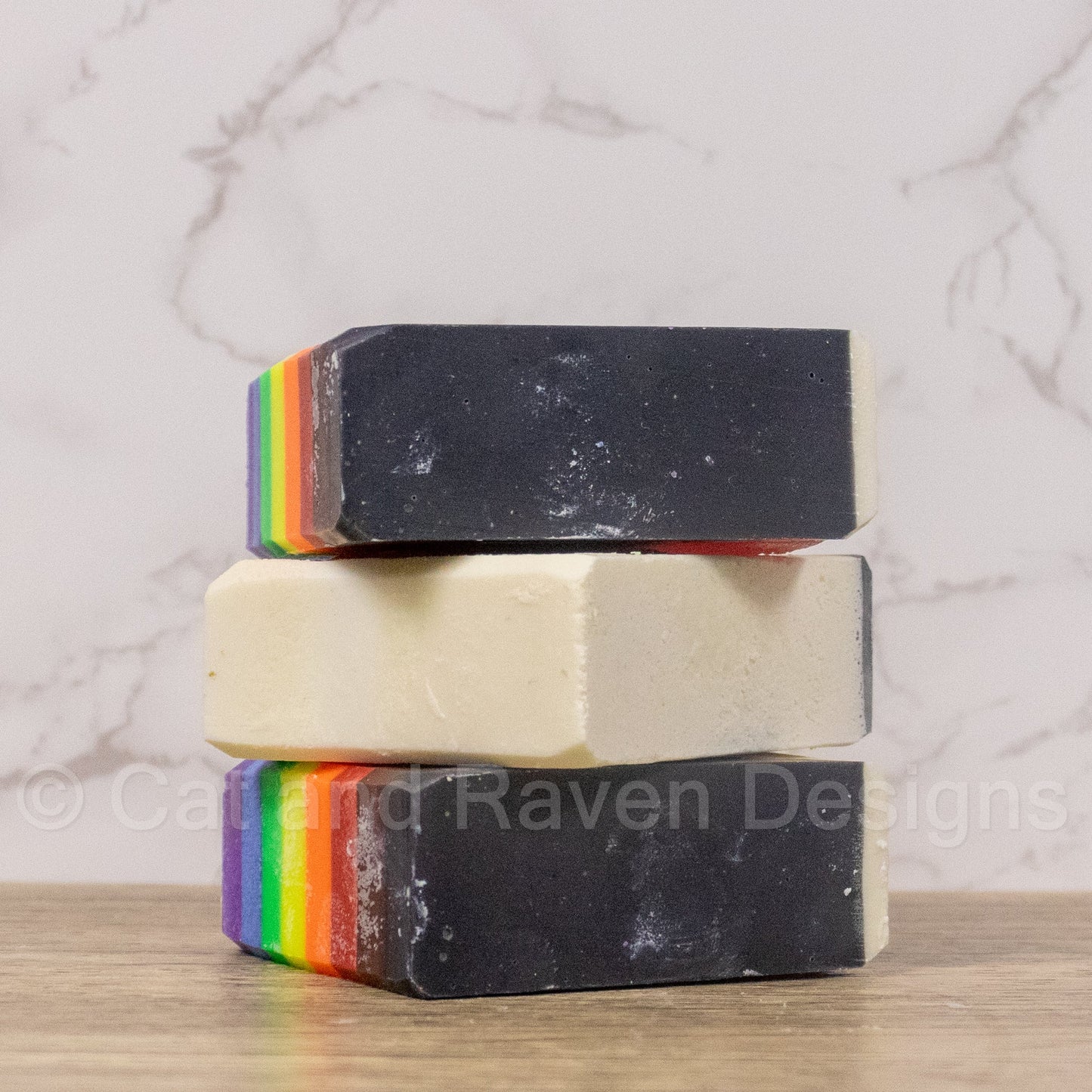 All Together Now (inclusive pride flag) soap