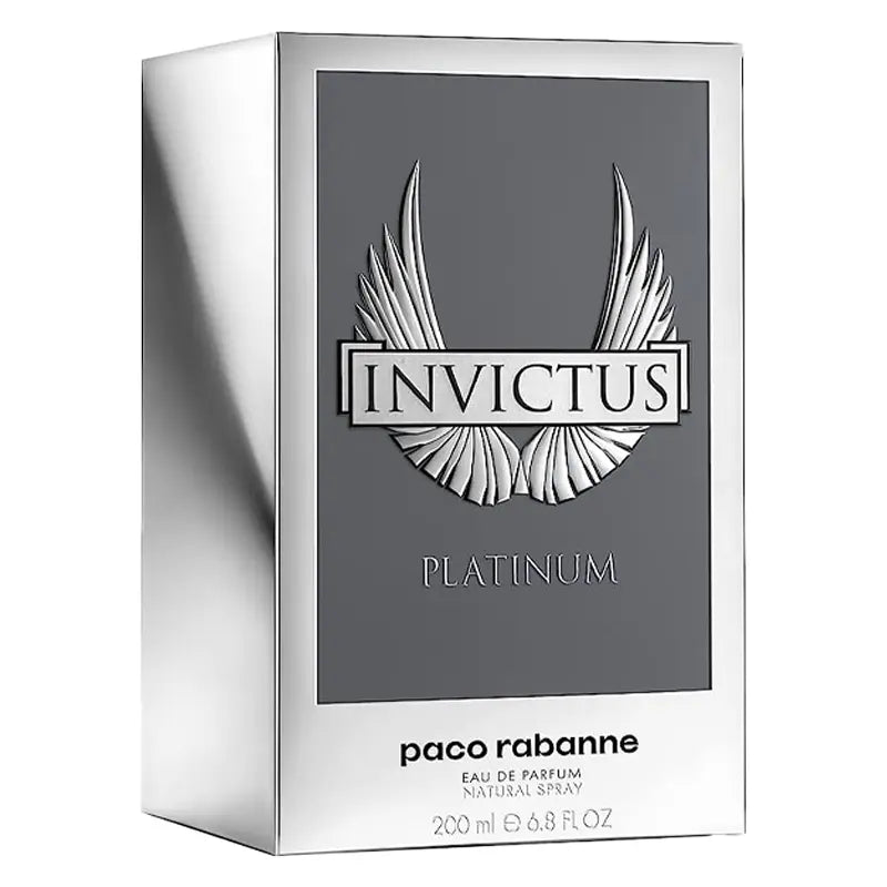 Invictus Platinum By Paco Rabanne For Men 6.8 oz EDP Spray