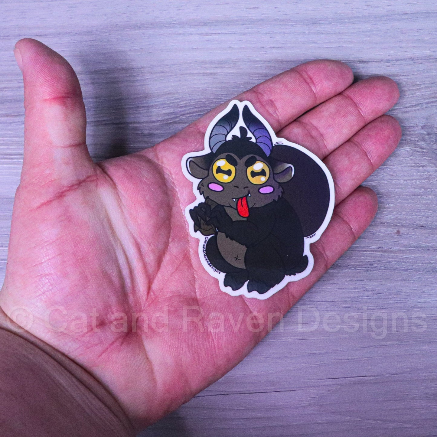 Krampus Cryptid cuties vinyl stickers