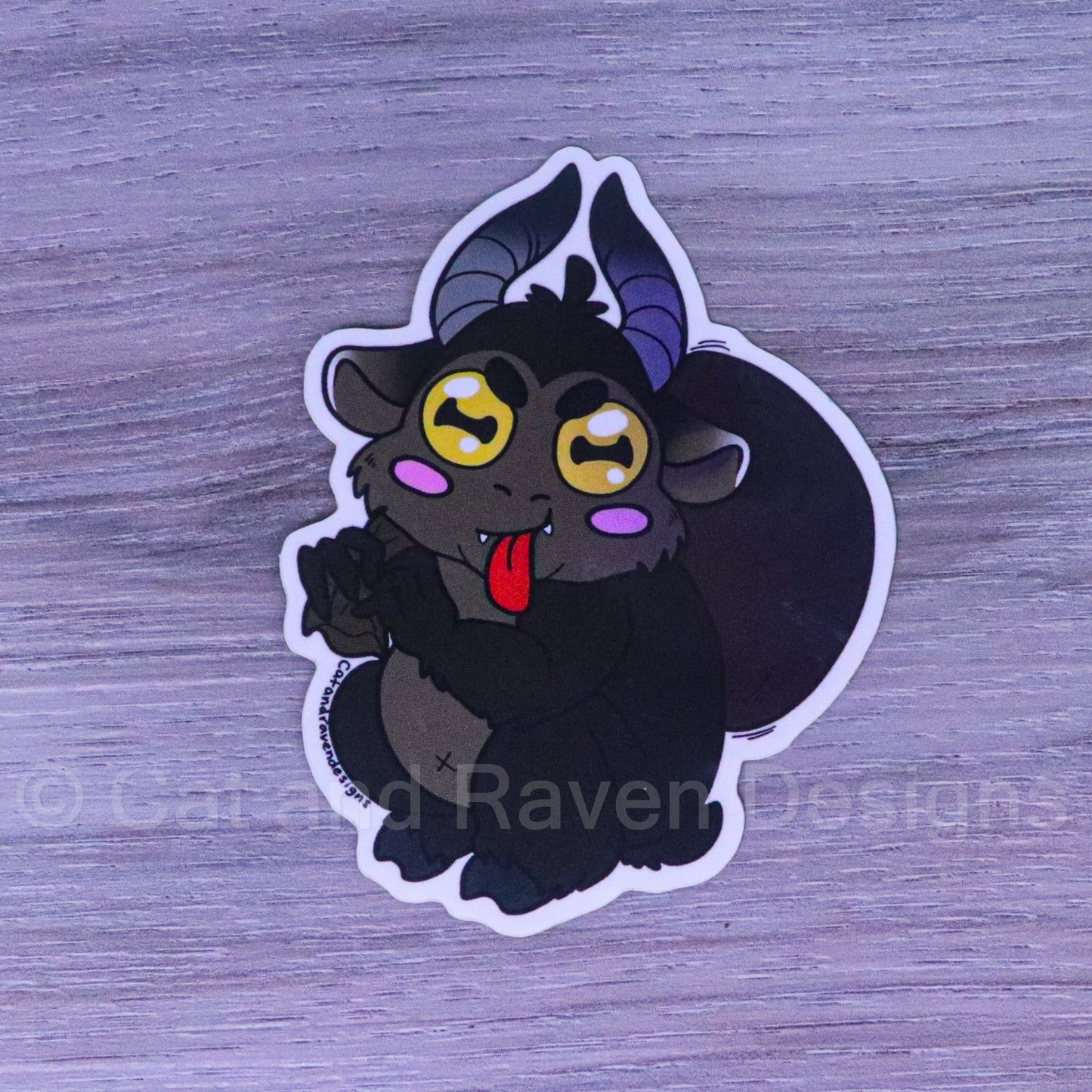 Krampus Cryptid cuties vinyl stickers