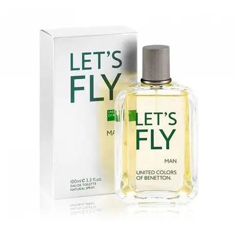 Let's Fly By Benetton For Men 3.3 oz EDT Spray