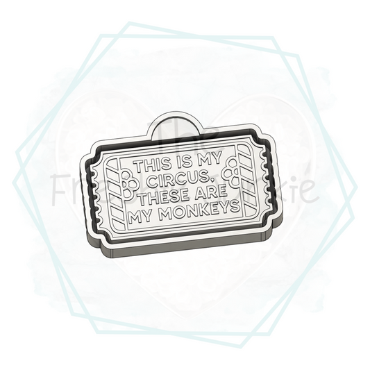 *NEW RELEASE* My Circus, My Monkeys Freshie Mold