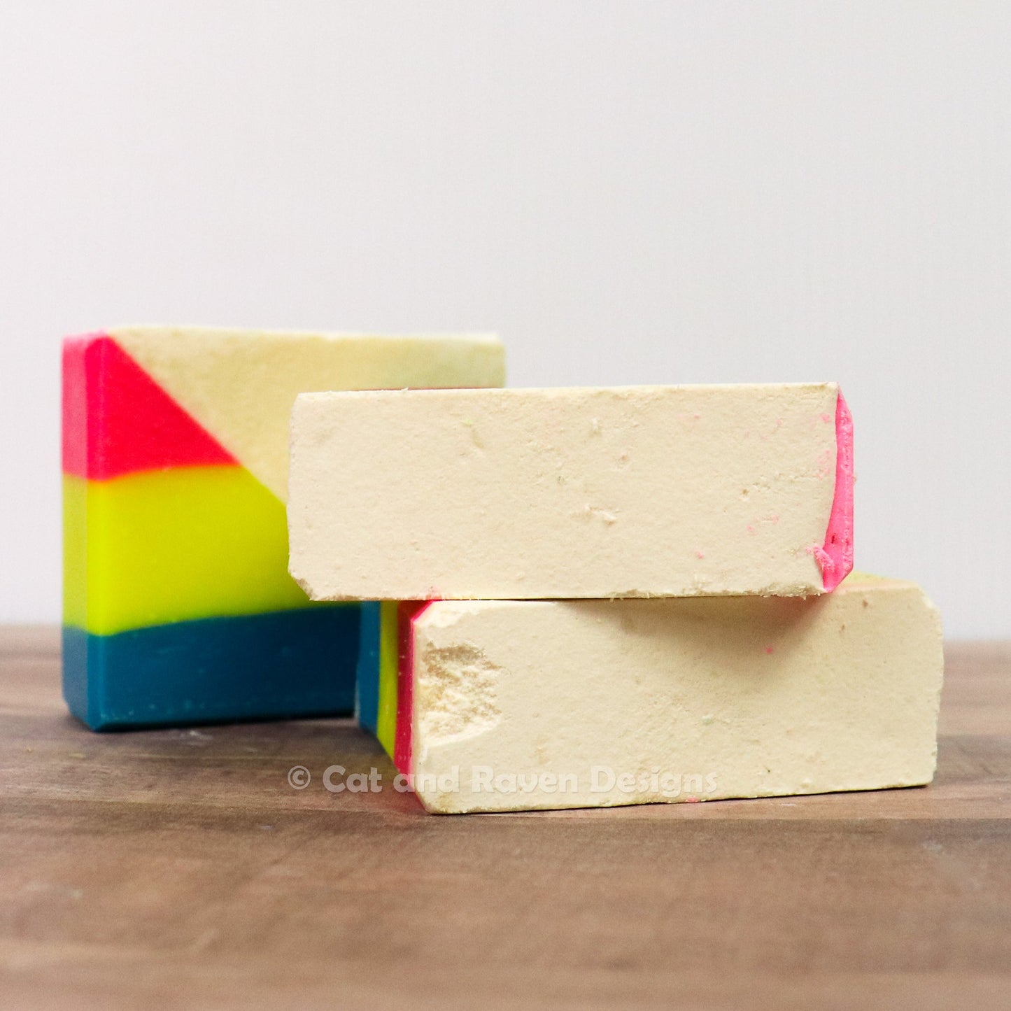 PANdemonium (pansexual pride flag) soap