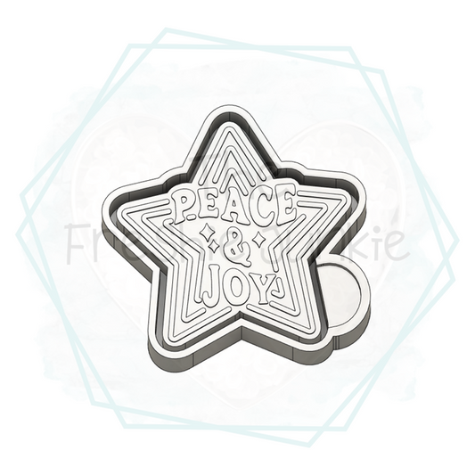 Peace & Joy Freshie Mold
