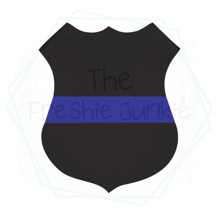 Police Badge Freshie Mold