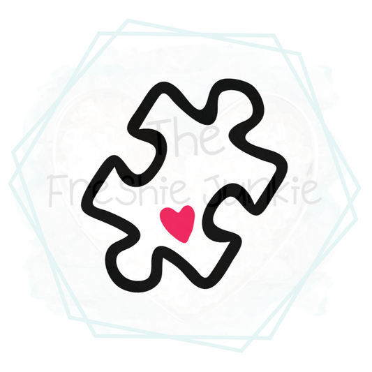 Puzzle Piece Freshie Mold
