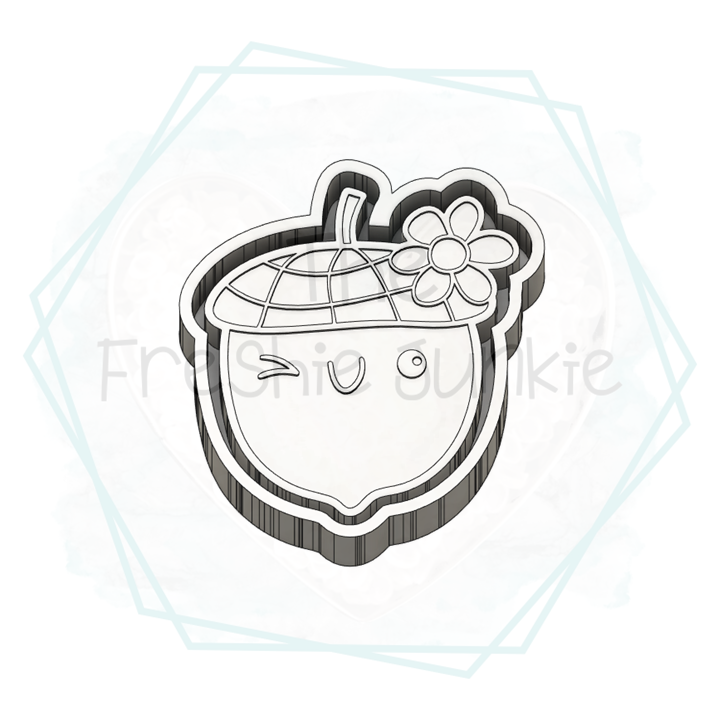 Retro Acorn Freshie Mold