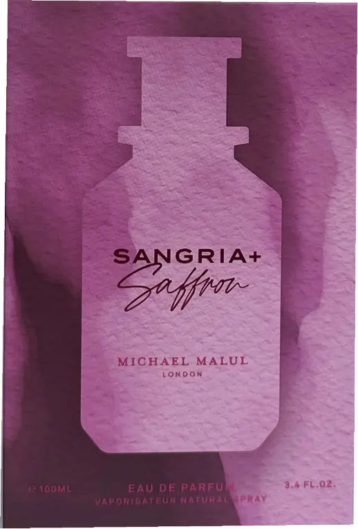 Sangria+Saffron By Michael Malul For Women 3.4oz EDP Spray