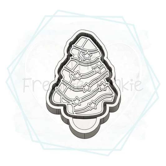 Snack Cake with Stars Freshie Mold