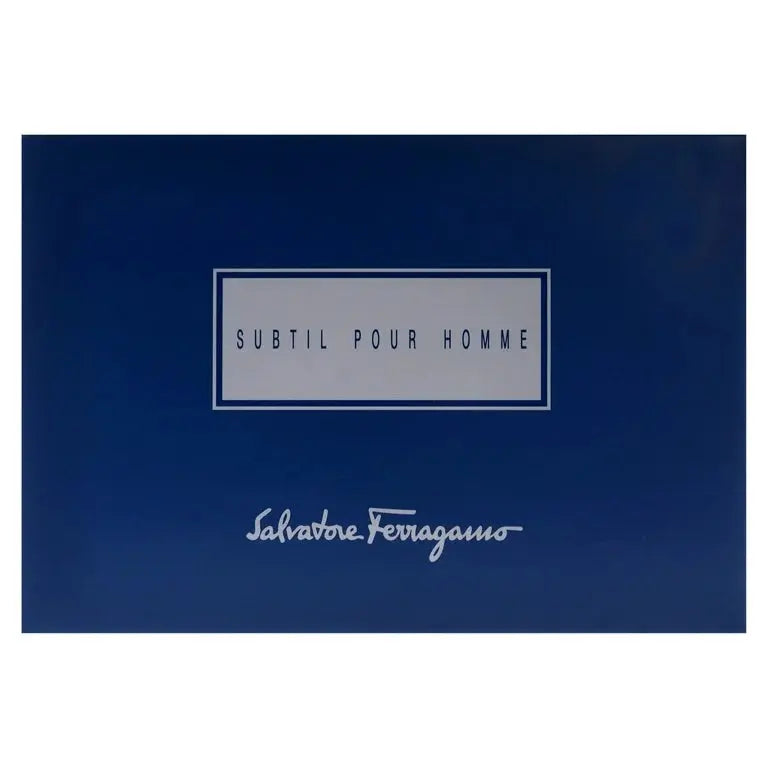 Subtil Pour Homme By Salvatore Ferragamo For Men 3Pcs Set EDT Spray