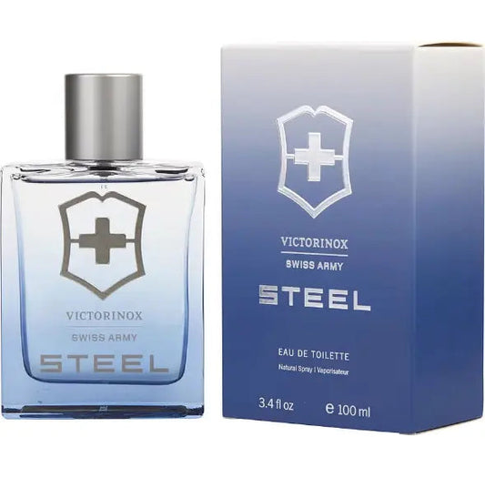 Swiss Army Steel 3.4oz M EDT Spray