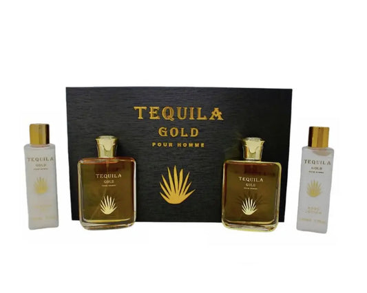 Tequila Gold 4 Piece Gift Set For Men's EDP
