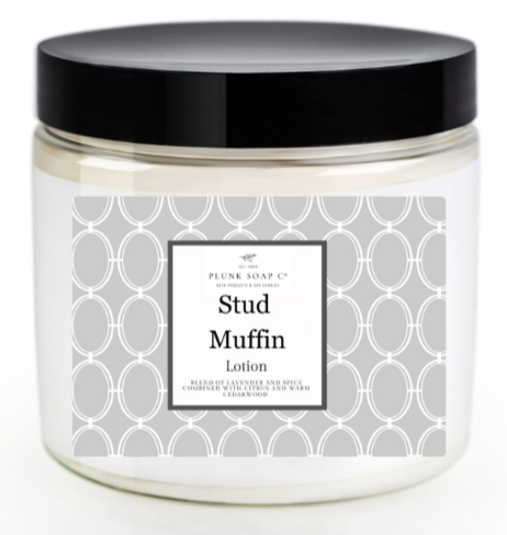 Stud Muffin Scented Hand and Body Lotion