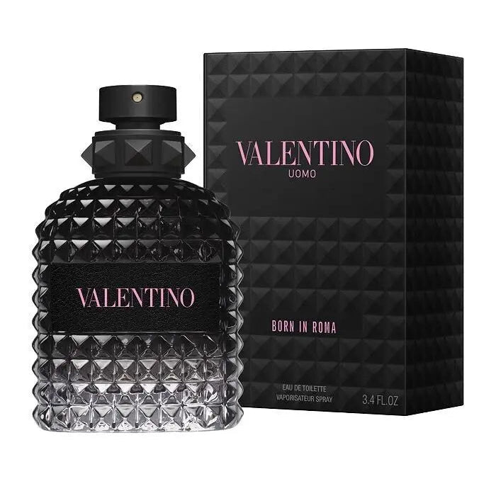 Uomo Born In Roma By Valentino For Men EDT 3.4oz Spray