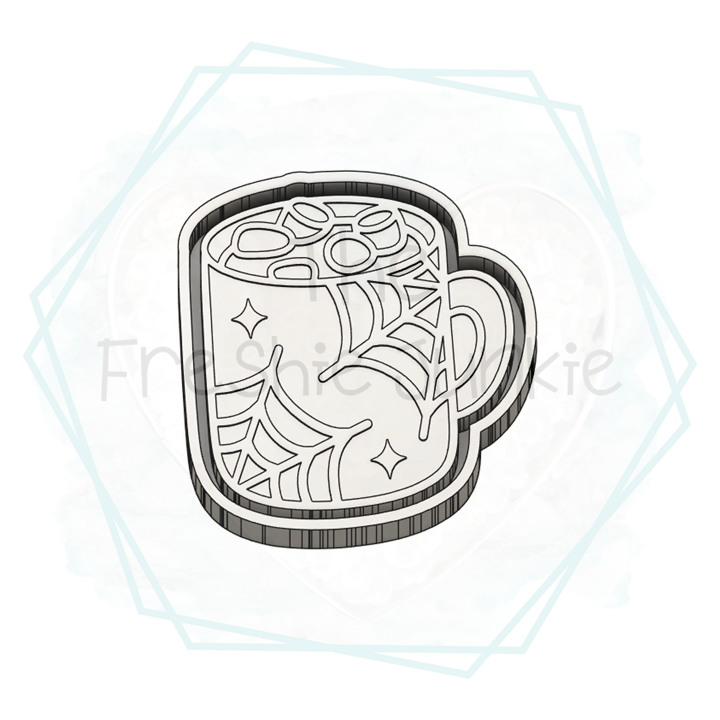 *NEW RELEASE* Spider Web Hot Cocoa Freshie Mold