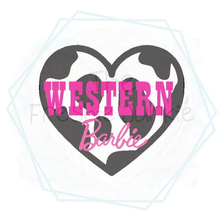 Western Barbie Freshie Mold