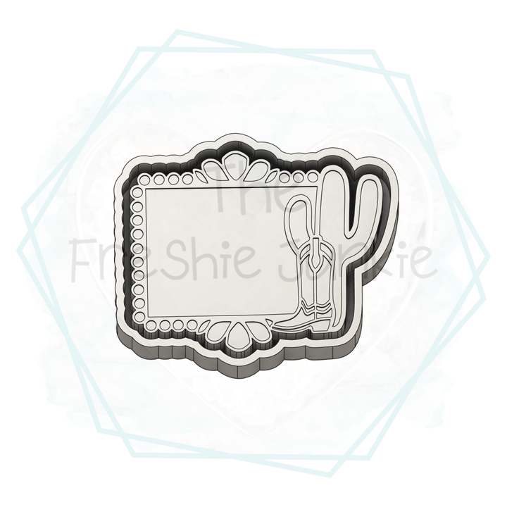 *NEW RELEASE* Western Frame Freshie Mold