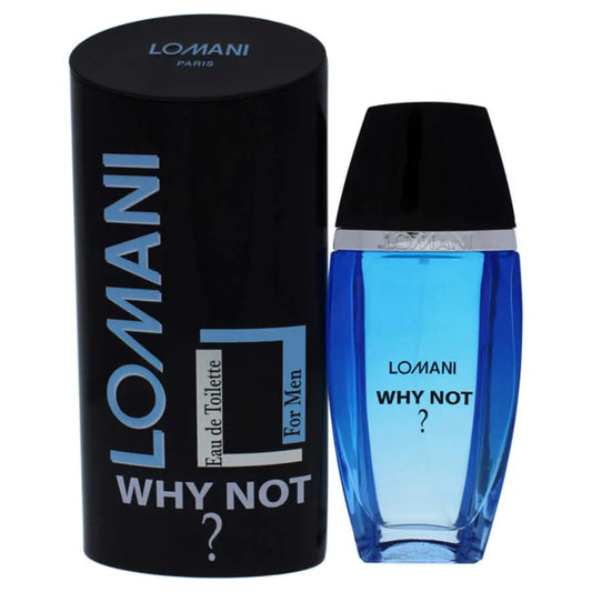 Why Not By Lomani For Men 3.4 oz EDT Spray