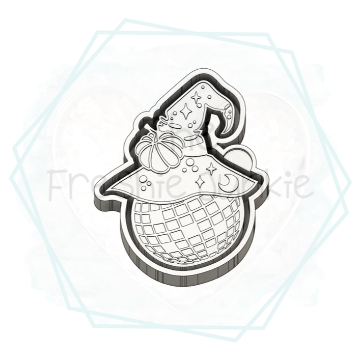 Witch Hat Disco Ball Freshie Mold