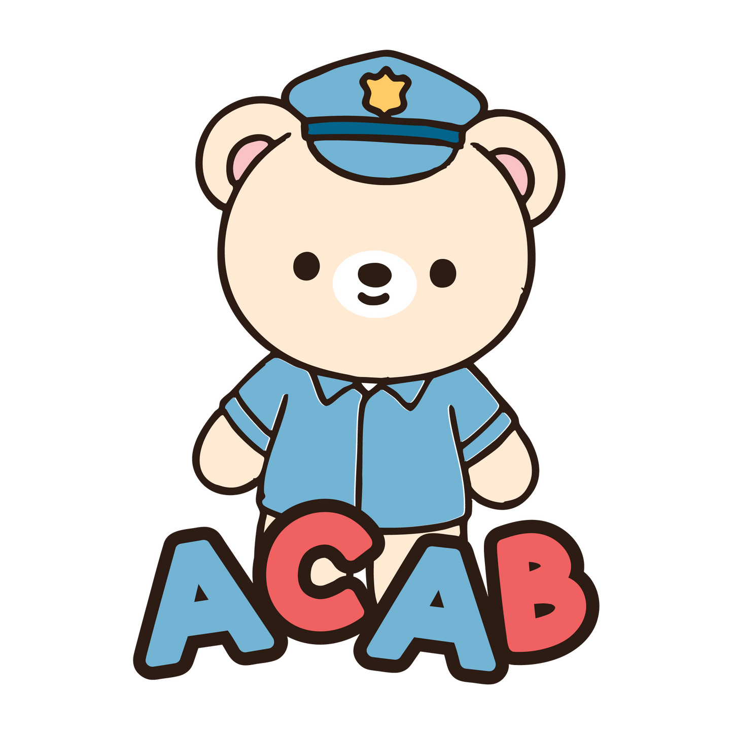A.C.A.B. Vinyl Sticker